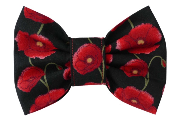 Poppy Bow Tie For Dogs